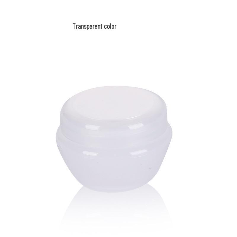 Mehrfarbige Pilzbox Cremetiegel: 5g, 10g, 20g, 30g, 50g Kunststoff-Kugelapplikator Kosmetische Reiseflasche