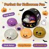 Halloween Mystery Toys Soft Material Pumpkin Ghost Eyeball Design for Toddlers Halloween Home Play Party Favors Small Surprise Gifts