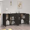 VidaXL Black Buffet 160x36x75 Cm Engineered Wood 3074928