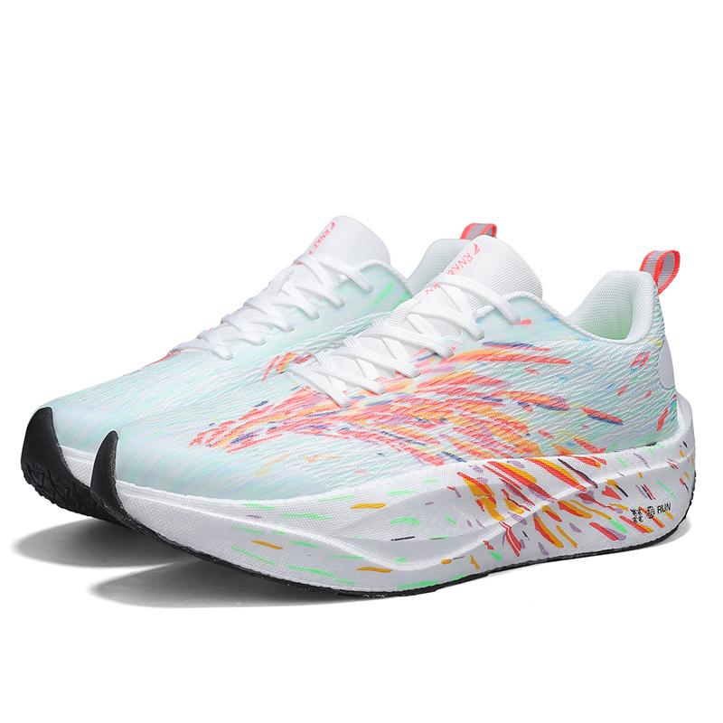 

Новые осенние профессиональные мужские женские спортивные туфли Легкие дышащие марафонские кроссовки Отскок Противоскользящие повседневные туфли 41