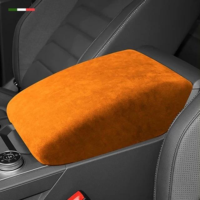Auto Armleuning Pad Centrale Opbergdoos Matten Beschermer Kussenhoes Voor Vwtouareg Auto Accessoires