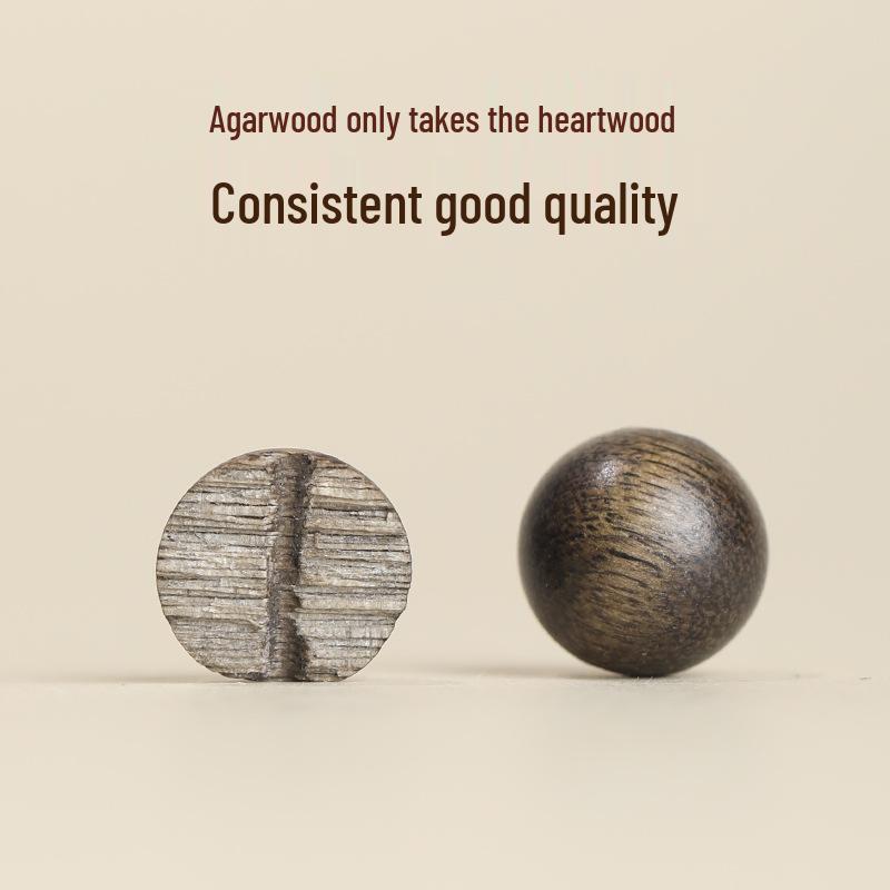 Natürliche Tinte Oud Wenwan Perlenarmband - Unisex Geschenk für Frauen & Männer