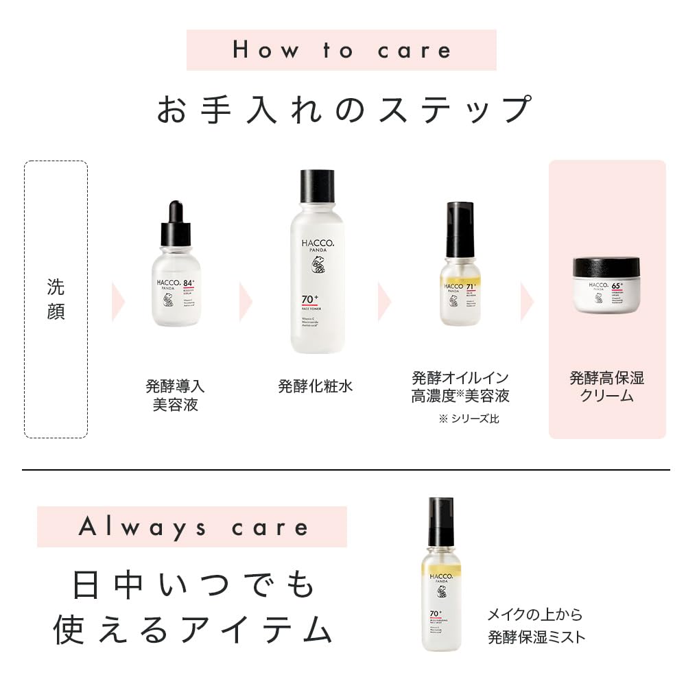 Aya Asahina Fermented High Moisture Cream Rice Fermented Moisturizing Cream for Sensitive and Dry Moisturizing for Vitamin and Azelaic Made In Japan