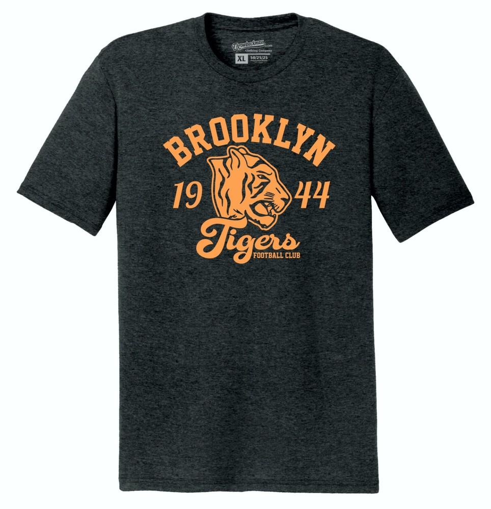 Brooklyn Tigers 1944 Football TRI-BLEND Tee Shirt Unisex T-Shirt S