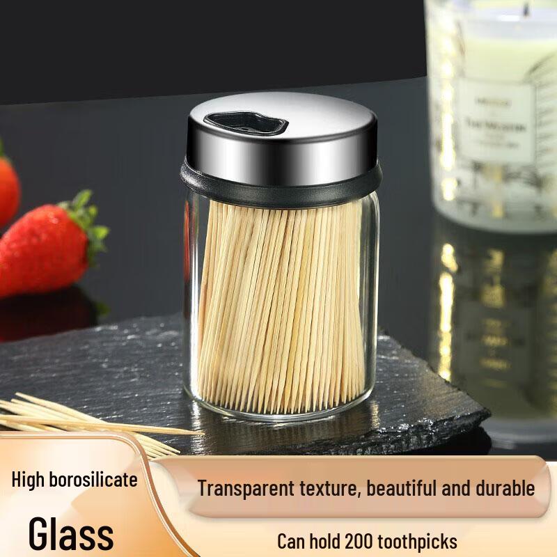 JINGRUIXIANG Acrylic Toothpick Holder