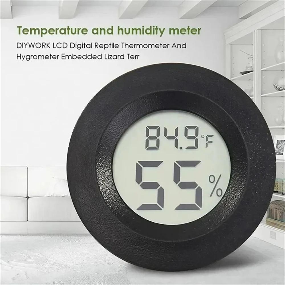 Portable Hygrometer Thermometer Temperature and Humidity Digital Display Electronic Machine Indoor Camp Car Temperature Sensor