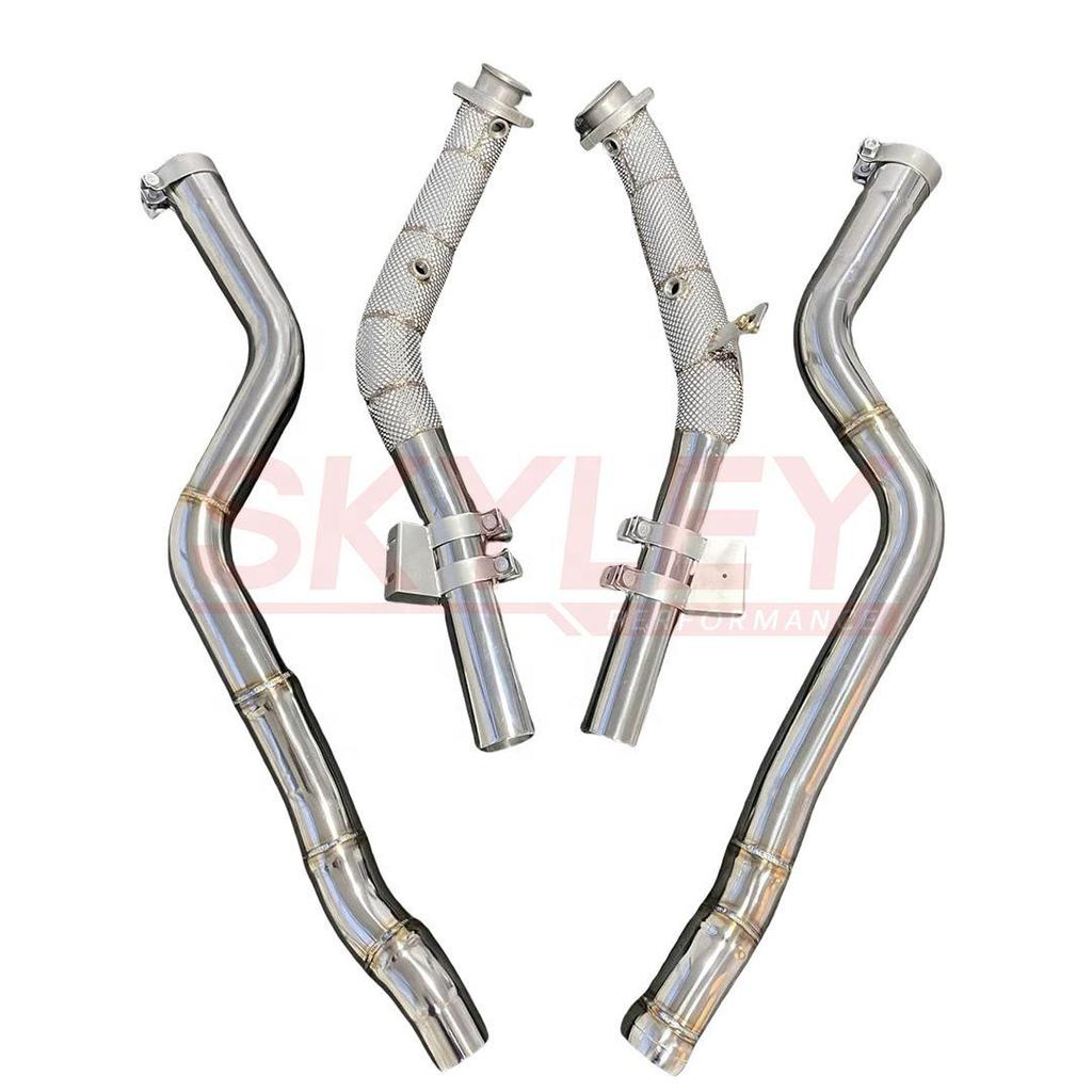 Front Pipe Downpipe for Mercedes-Benz CLS63/CLS63S AMG Exhaust System