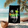 Beach Towel with Plants Vs. Zombies Pattern - Soft,absorbent,machine Washable Lightweight&Modern,swimming,Travel Essentials