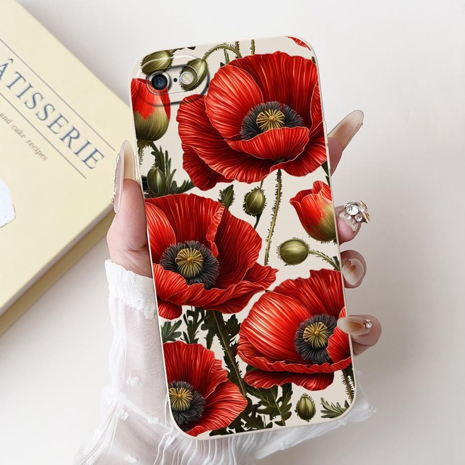 For Apple iPhone 6 6S Plus Case Fashion Candy Painted Cover Shockproof Phone Case For iPhone 6S Plus iPhone6 S Soft Fundas Coque