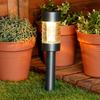 Lampe de Jardin Solaire, Lampe de Sol LED avec Capteur