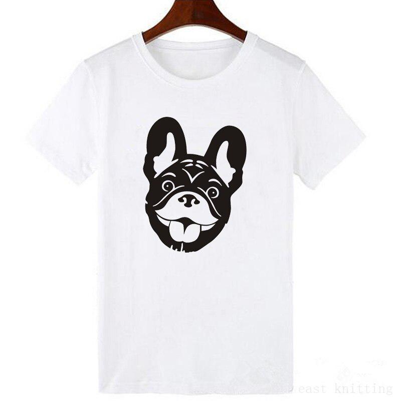 Buy French Bulldog Print T Shirt Women Casual Dog Print T Shirt For