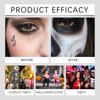 7 Set Black White Red Face Body Paint3 Colors Clown Makeup Kit With Sponge And BrushFace Body Paint For Halloween CosplaySpecial Effect Makeup