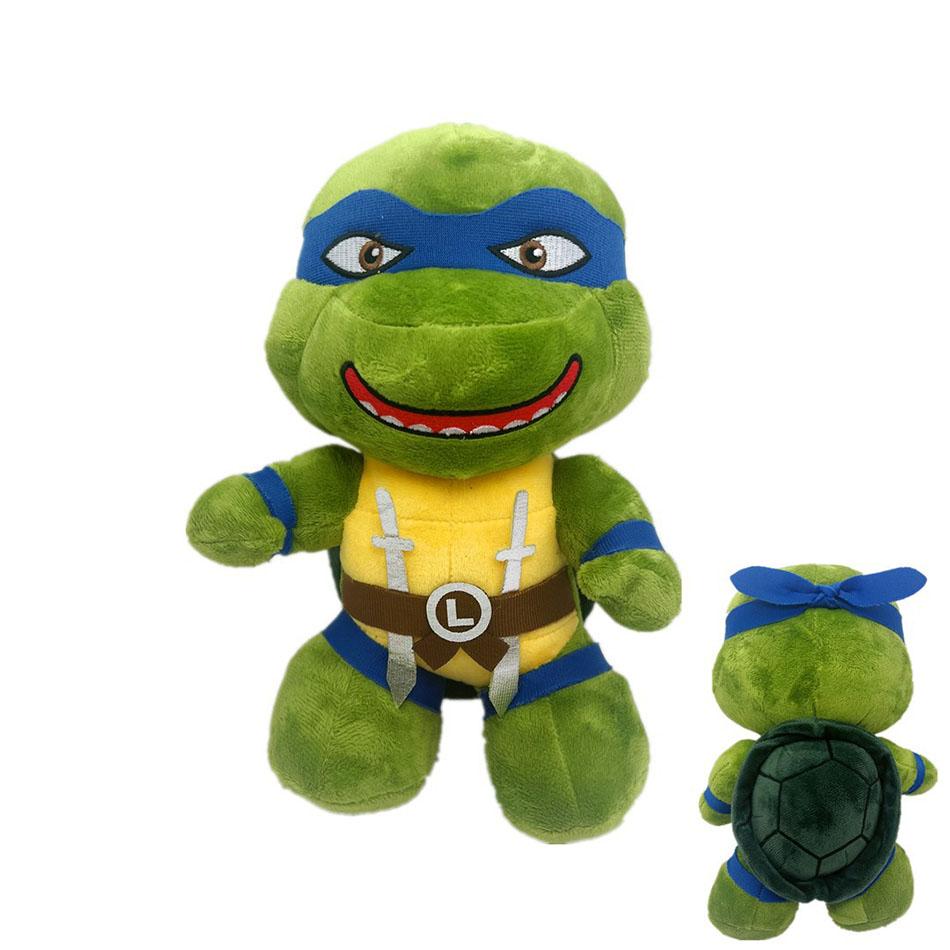 Anime Animation Teenage Mutant Ninja Turtles Plush Leo Don Mikey Raph Team Friend Stuffed Animal Decoration Ornament Toy Gift