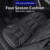 Funda de Asiento Delantero Trasero de Coche Cojín de Cuero de Velour Esterilla Protectora para Respaldo Para Mercedes Benz AMG Clase A B C E S CLK CLA GLE W204 MO1