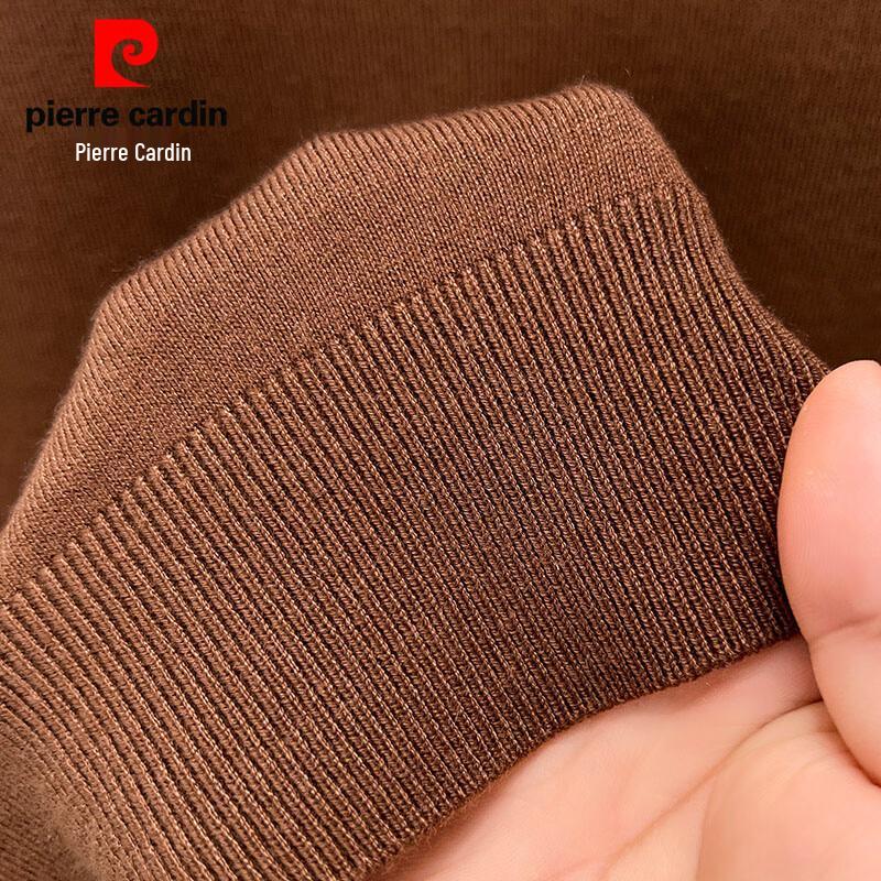 Pierre Cardin Men's Mock Neck Wool-Blend Sweater