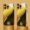 Popular Metal Lion Tempered Glass Phone Case For iPhone 16 17 Pro Max 14 15 Plus 11 12 13 Pro 17 Air 16E Lens Protection Cover