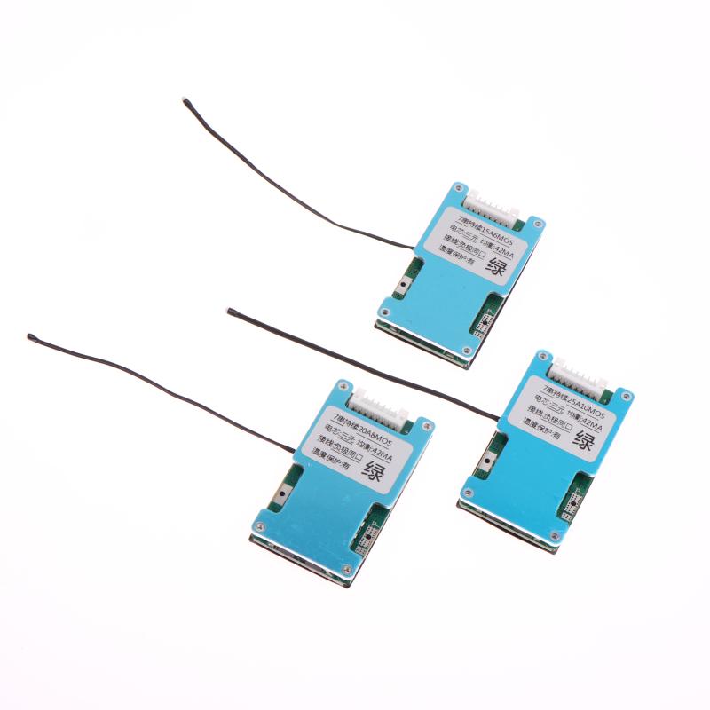 Bms 7S 24V 15A 20A 25A Li-Ion Litium 18650 Batteriladebeskyttelseskort Med Temperaturbalansert For Ebike/Escooter