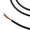 DS18B20 Digital Temperature Sensor G1/2\" Thread Probe DIA=7mm 3-core Wire SUS304 Drop Ship