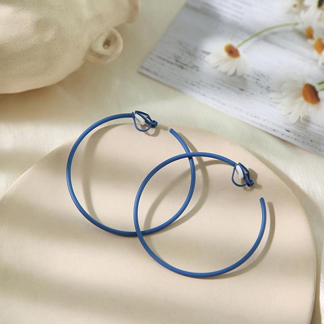 

Модные переплетенные круглые геометрические серьги-клипсы для женщин, аксессуары, серьги без проколов, ювелирные изделия