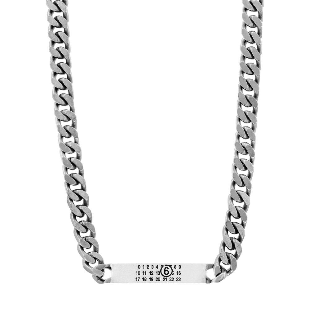 

Maison Margiela Numbering Logo Engraving Chain Necklace Sm6uu0033 Sv0235 SM6UU0033 SV0235 954