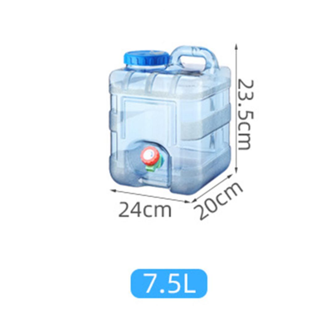 3-12L Water Bucket Large Capacity Portable Camp Water Bag with Detachable Faucet No Leakage for Camping Fishing Picnic Hiking