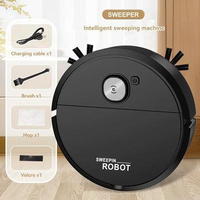 Roboter-Staubsauger für Zuhause 4000Pa Automatische Wiederaufladung Selbstreinigend Ultra Leise Anti-Verhedderung Tierhaare Teppichverstärkung