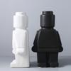 Robot Creative Vase Block Man Desk Decoration Nordic Style Ornament Vase  Interior Decoration