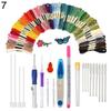 Craft Pen Punch Needle Embroidery Thread Cross Stitch Kit DIY Sewing Accessory
