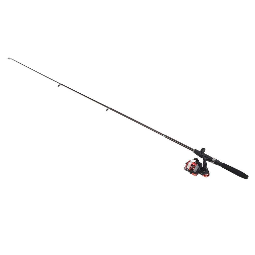 Spinning Reel Telescopic Fishing Rod Combo Fishing Pole Reel Combo with Lures Tackle Bag for Saltwater Freshwater