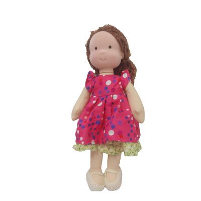 Weiches Puppenspielzeug, Baby-Stoffpuppe, geeignet als Geburtstagsgeschenk für Mädchen, Weihnachtsgeschenk für Plüschtiere