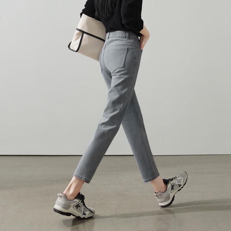 SOFSIL Damen Retro High-Waist Skinny Jeans