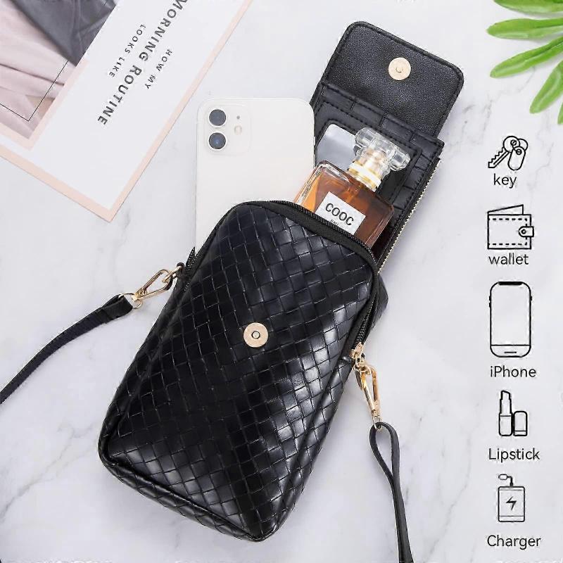 Women Mobile Phone Bag Pearl Pendant Adjustable for Women
