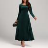 Vestido de tirantes con escote en V y mangas cortas para mujer, ideal para primavera y verano.