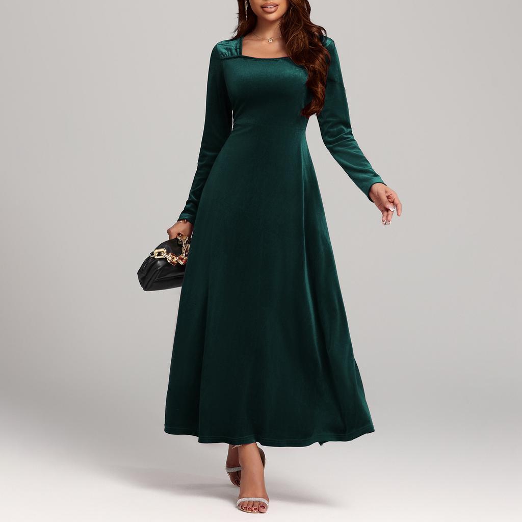 Vestido de tirantes con escote en V y mangas cortas para mujer, ideal para primavera y verano.