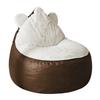 Adorable Bear-Shaped Lounger with Rounded Ears and Plush Profile for a Playful yet Relaxing Home Ambiance