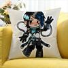 Game Apex Catalyst Various Sizes Square Pillow Case For Car Home Bedchamber Decor