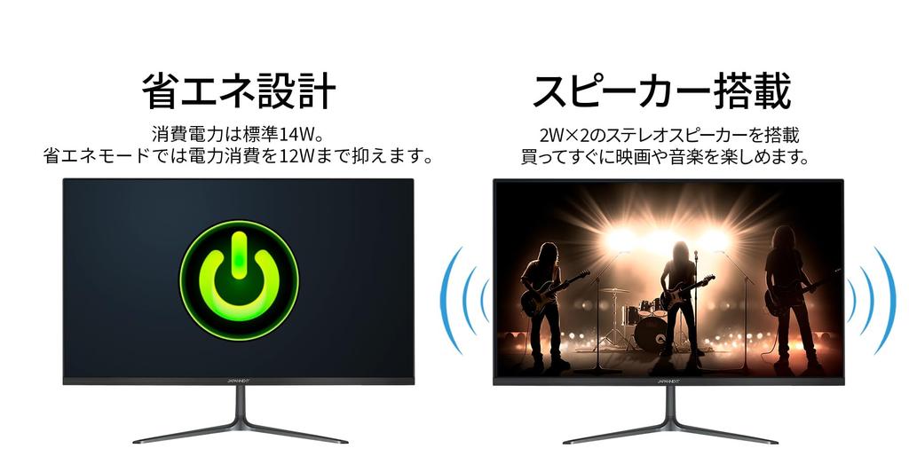 JAPANNEXT VA panel equipped Full HD resolution LCD monitor HDMI USB 65W power 27-inch (1920x1080) JN-V27FHD-C65W Type-C (maximum supply) [2-year