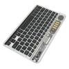 10in Transparent Wireless Bluetooth Keyboard Multi Device Connect Backlight Ultra Thin Tablet
