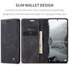 For Xiaomi Redmi Note 14 4G (164.84mm) Wallet Case CASEME 013 Series PU Leather Phone Cover Stand
