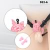 Inverted Male Chastity Cages Pink Chastity Cage Lock Set Negative Sissy Cock Cages SM Bondage Fetish Sex Toys for Mens