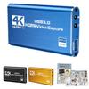 [OBS Setup Guide Included] Capture Card for Switch 2, Switch, and PS5 - Pass-Through HDMI, USB 3.0, Game Capture, Video Capture, Recording, Streaming,