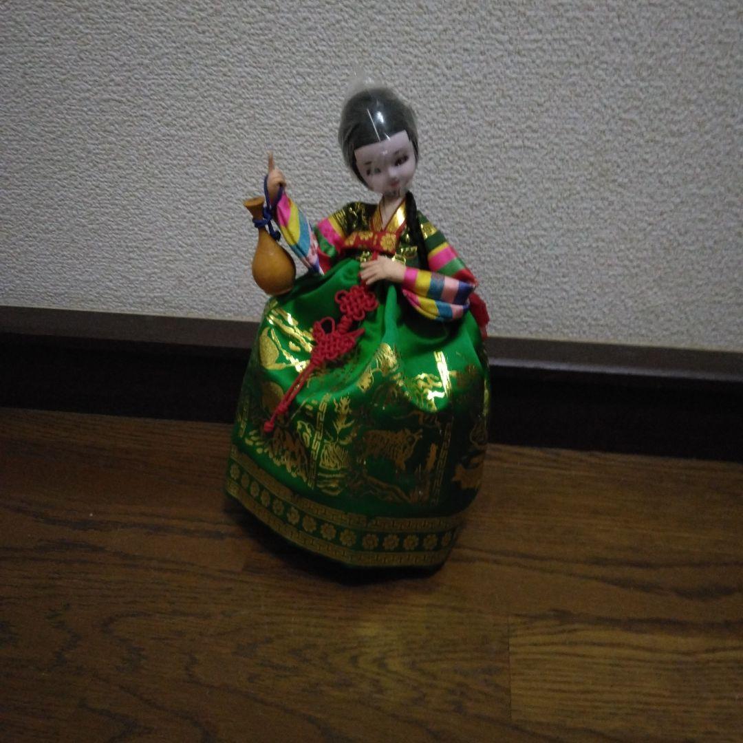 

[Б/У] Корейское традиционное кукольное украшение