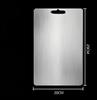 Stainless Steel Chopping Board - German 304 Double-Sided Cutting Mat for Kitchen (Anti-Bacterial & Scratch-Proof)