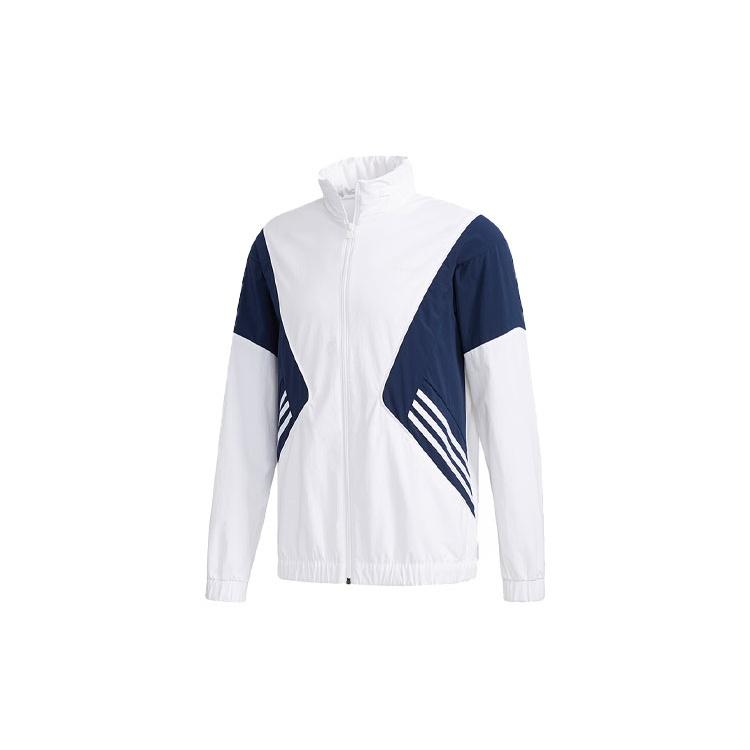 adidas neo M CS CLBLCKD WB Casual Sports Hooded Jacket White Men s EI4496 M