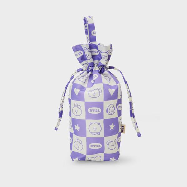 

Кроссовки Line Friends BT21 2023 F/W TRAVEL ACC Purple Lee U -Jerble Bottom Bottom