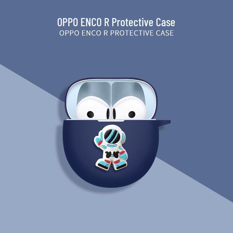 OPPO Enco R Earphone Anti-Fall Protective Case, Soft Charging Compartment Shell OPPO Enco R