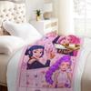 1PC Personalized Name K-Pop D-Demon H-Hunters Blanket Girls Boys Plush Throw Blanket Novelty Warm Blanket All Season Gift