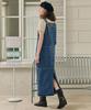 ZEROSTREET [2Tipi] Salopette di Jeans Vestito / Blu