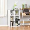 6 Cube Bookshelf White