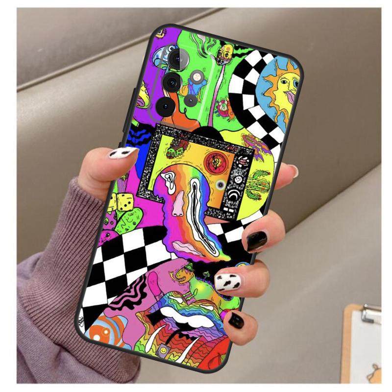 Indie Hippie Pouzdro Na Samsung Galaxy A34 A54 A14 A06 A16 A26 A36 A56 A12 A32 A52 A13 A33 A53 A15 A35 A55